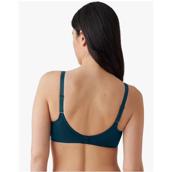Wacoal Elevated Allure Wire Free Wireless Full Figure Bra in Dark Teal 40B - Picture 5 of 8